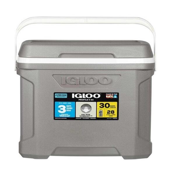 Igloo Other - Igloo Pro II 30 Qt Cooler USA Made, Grey
